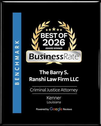 Best of 2026 Award Winner, Criminal Justice Attorney, Kenner